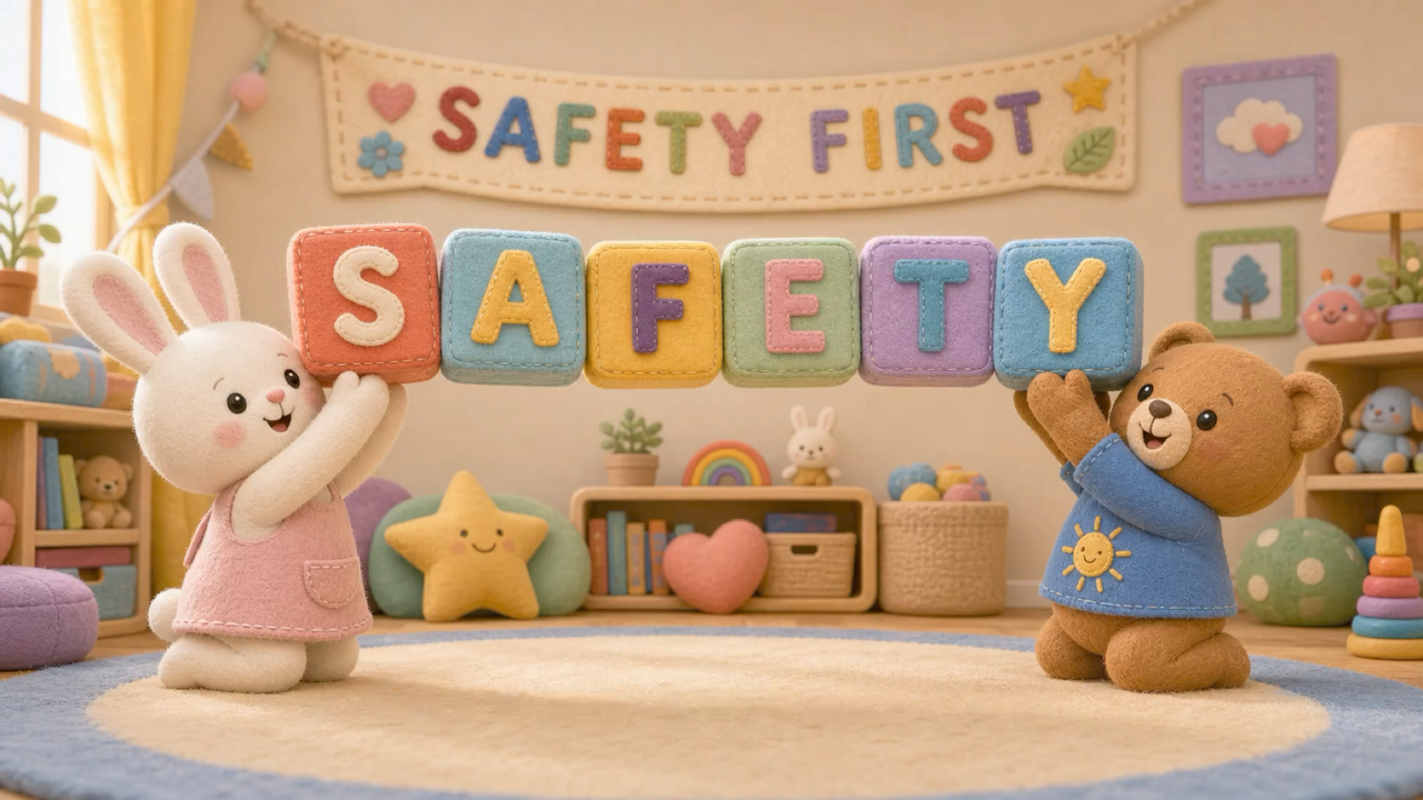 Tuck and Park practicing a supervised safety routine